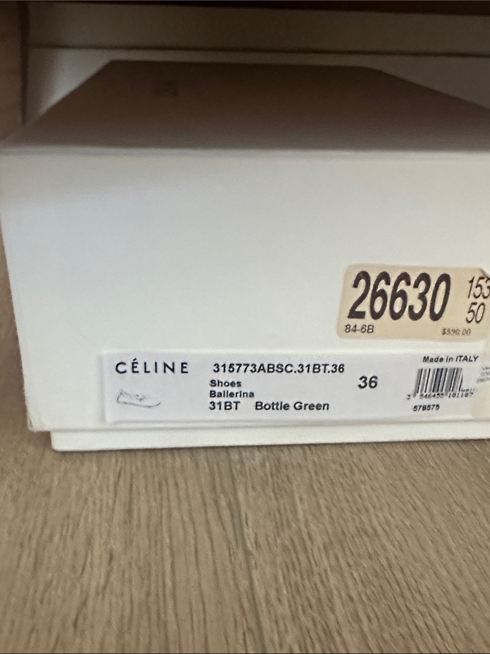 Celine Leather Ballet Flats - Picture 5 of 5